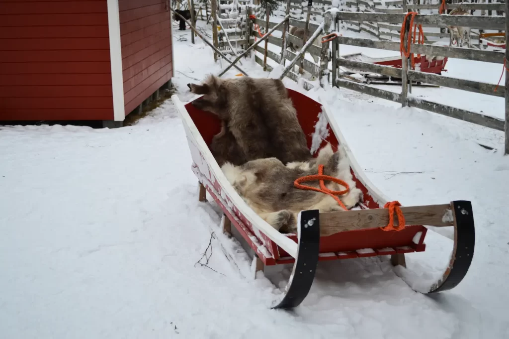 Reindeer farm Raitola Rovaniemi, Lapland