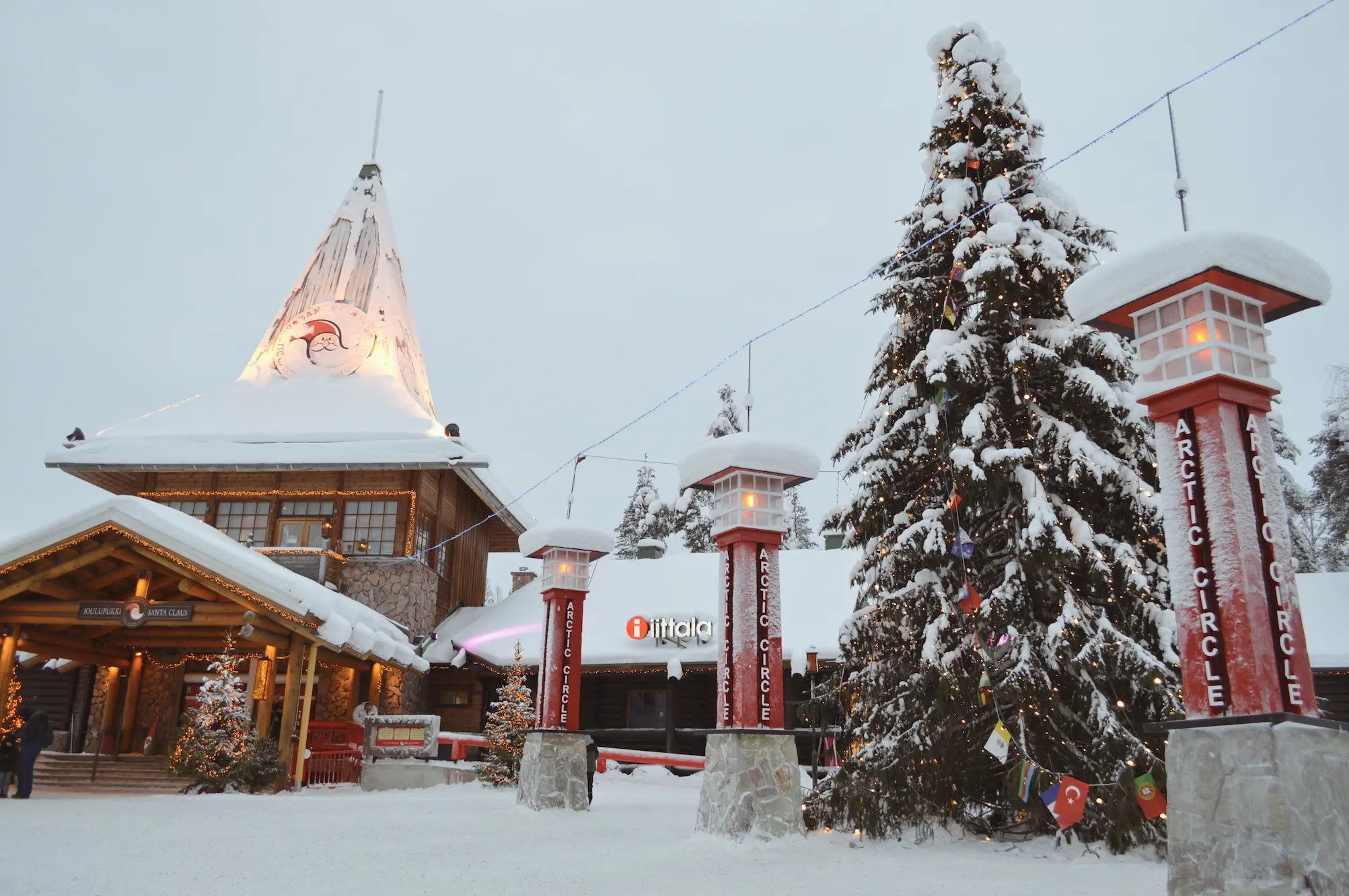 The Ultimate 5-Day Lapland Itinerary: Your Complete Arctic Adventure Guide - Around Europe Santa Claus Village Rovaniemi Lapland, Finland cover photo for 5-day lapland itinerary guide
