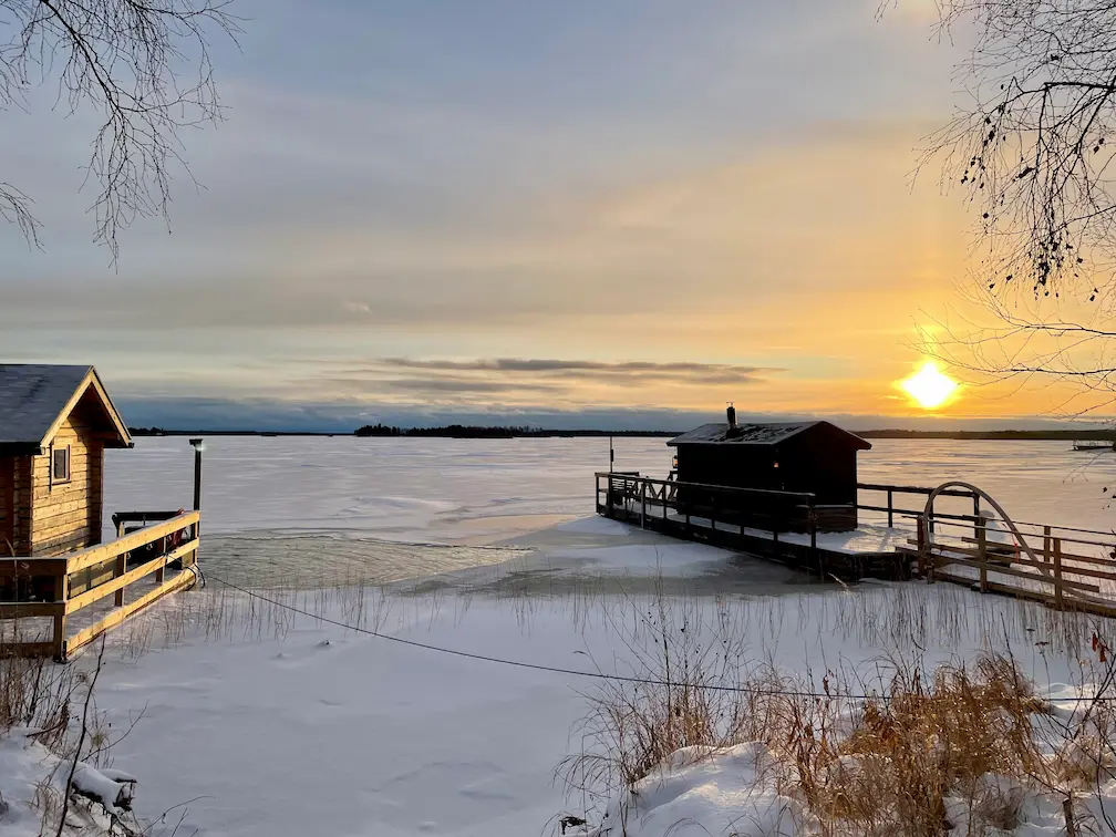 9 Winter Adventures in Lapland You Will Love - Around Europe Sauna and Ice Dip in a Frozen Lake