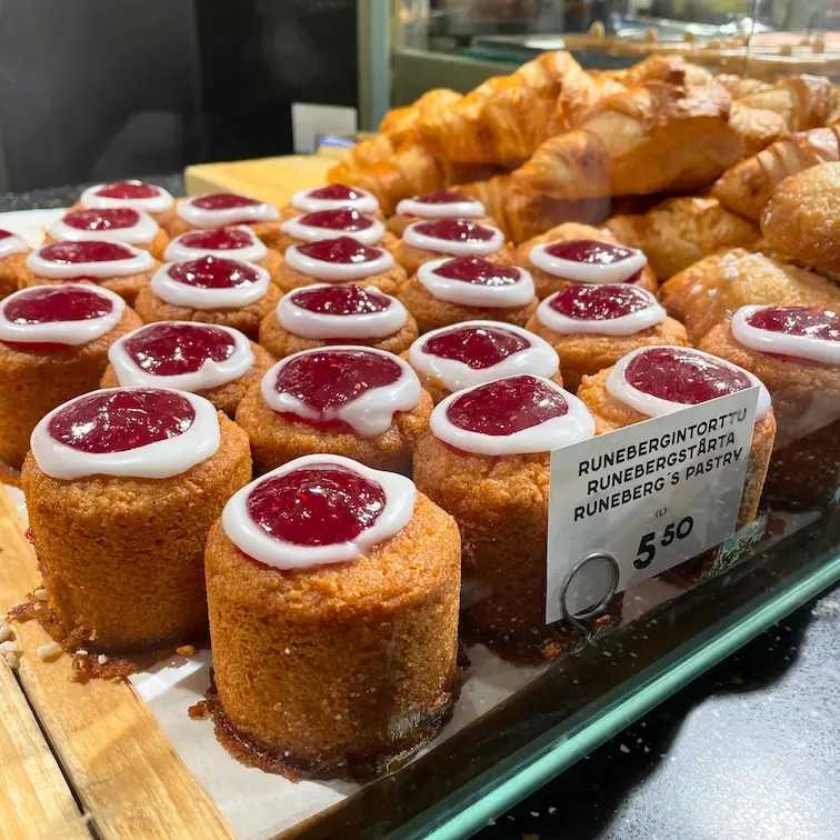 runeberg torte in Helsinki Finland