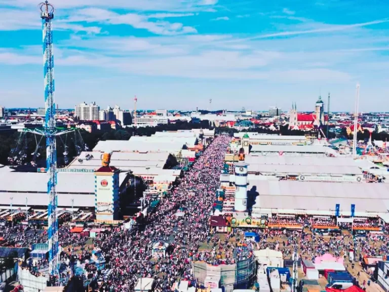 oktoberfest from above