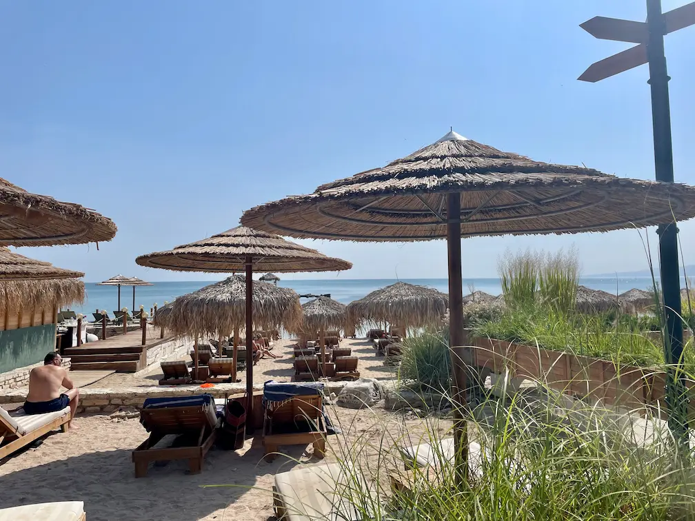 Important Things You Need To Know Before Your Beach Holiday in Bulgaria - Around Europe Beach bar in Balchik, Bulgaria