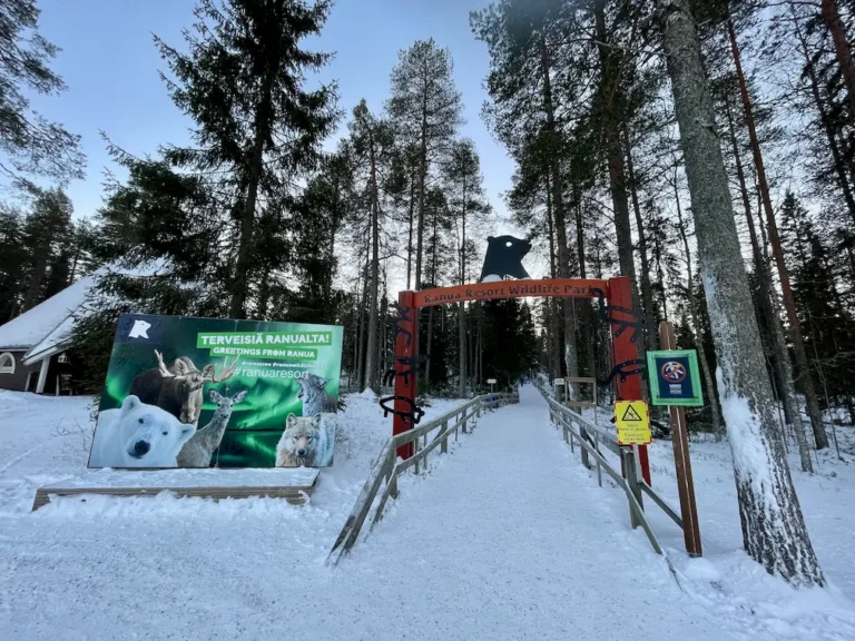 Visiting The Amazing Ranua Zoo? Everything You Need To Know - Around Europe Travel Blog Ranua Zoo Entrance