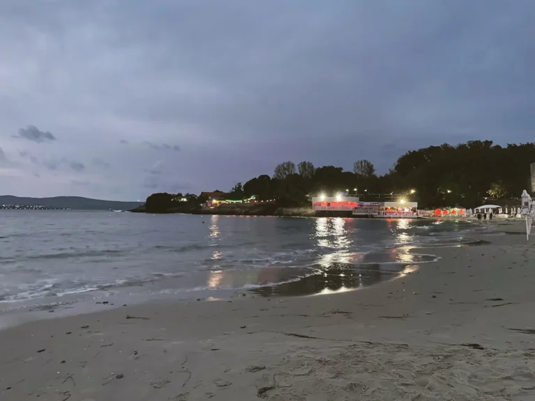 Sunny beach beach bars