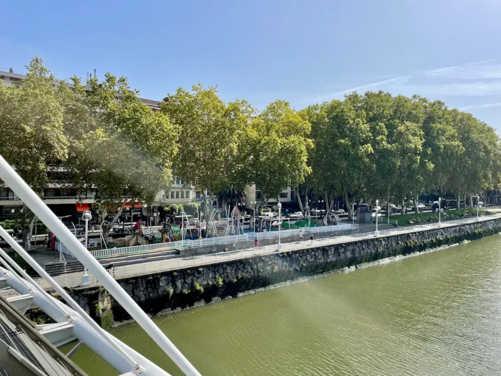ONE Day In Bilbao? Here's How To Spend It - Around Europe Walk Along Nervion River, Bilbao