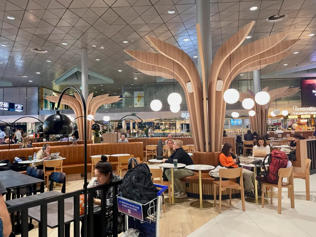 Getting from Helsinki to Rovaniemi—Four Ways to Reach the Arctic Capital - Around Europe departure hall at helsinki airport
