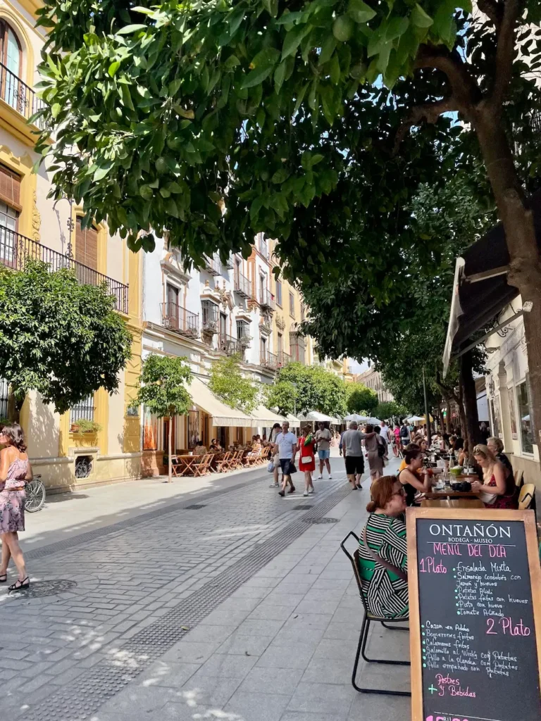 10 Things to Do in Seville – Ultimate Short‑Trip Guide - Around Europe Seville street