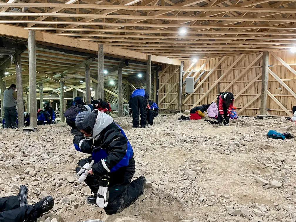 The Ultimate 5-Day Lapland Itinerary: Your Complete Arctic Adventure Guide - Around Europe people digging for amethyst at luosto amethyst mine in lapland